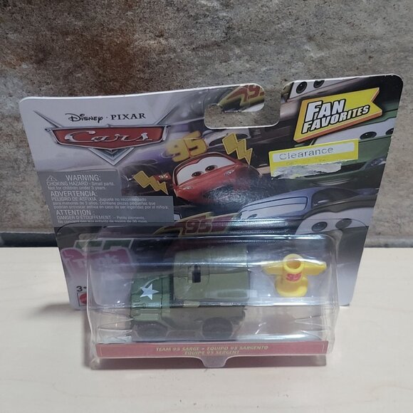 Disney Pixar Cars Fan Favorites Team 95 Sarge Diecast Vehicle 2018 - Picture 2 of 9